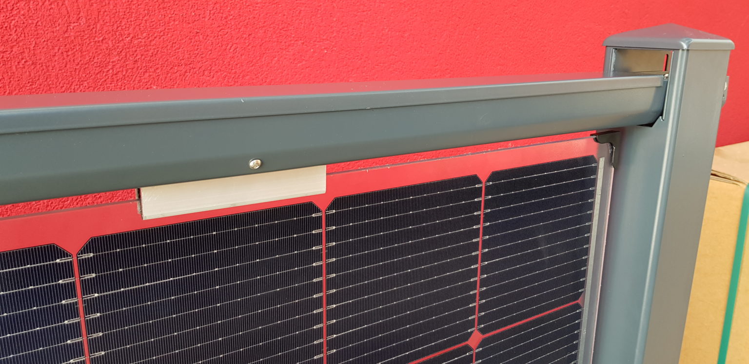 Solarzaun von Leitinger Photovoltaik Elektro und